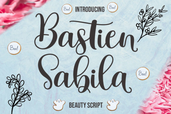 Bastien Sabila: A Script Font for Elegant Branding