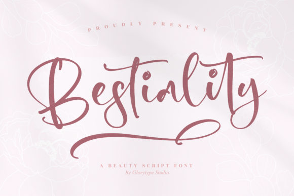Bestiality Font: A Playful Typeface for Branding