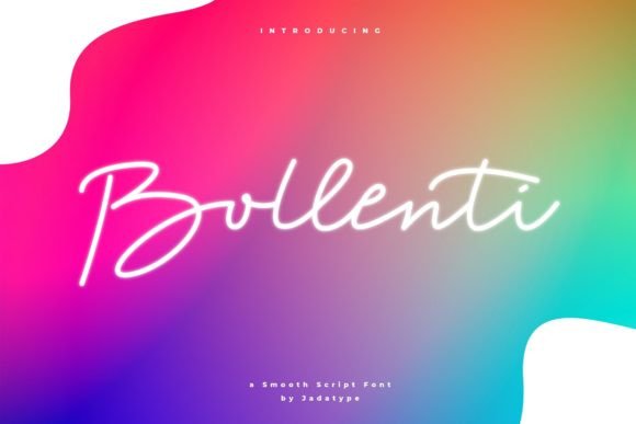 Bollenti: A Playful Script Font for Editorial Design