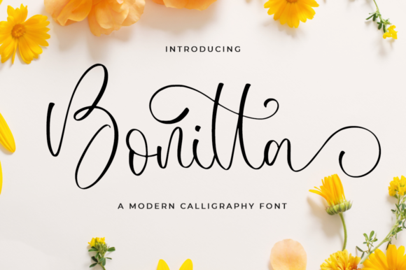 Bonitta: A Delicate Script Font for Elegant Branding