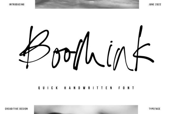 Boomink: A Graceful Script Font for Modern Branding