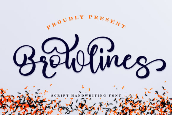 Browlines Script Font for Web Design