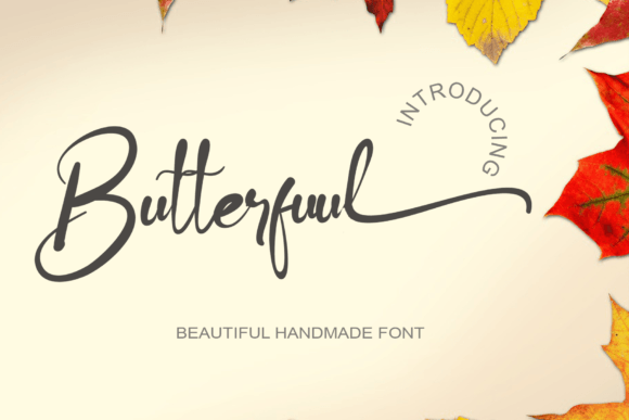 Butterfuul: A Script Typeface for Editorial Charm