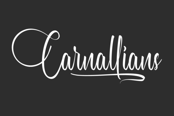 Carnallians: A Script Font for Elegant Branding