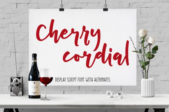 Cherry Cordial: A Versatile Script Font for Web Design