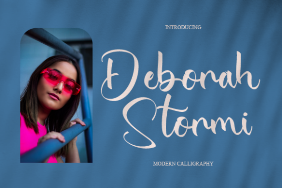 Deborah Stormi: A Delicate Script Font for Elegant Brands