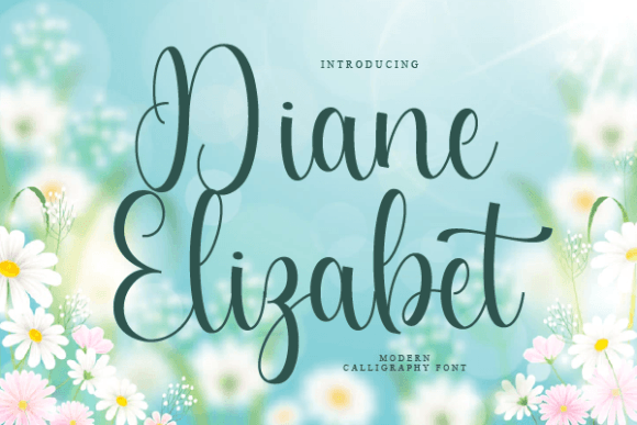 Diane Elizabet: A Script Font for Modern Web Design