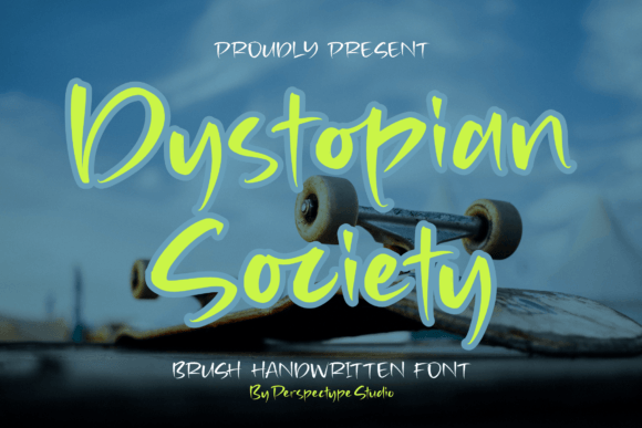 Dystopian Society Font for Digital Design