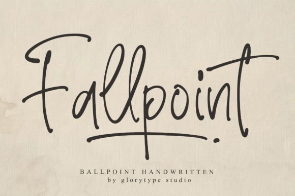 Fallpoint: The Handwritten Font for Better Branding