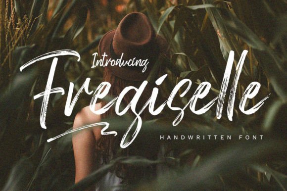 Fregiselle: A Handwritten Script Font for Digital Design
