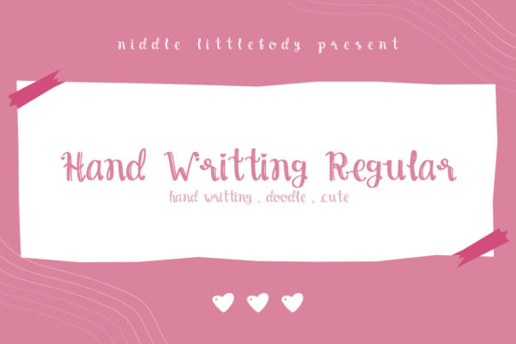 Hand Writting: A Fluid Script Font for Editorial Design
