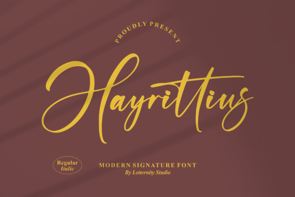Hayrittius Font Review for Web Designers