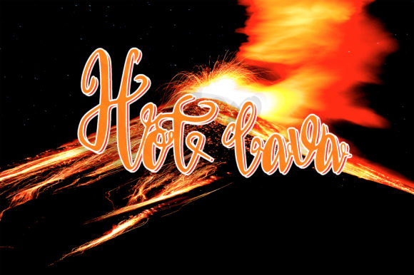 Hot Lava Font: Elevate Your Handmade Brand