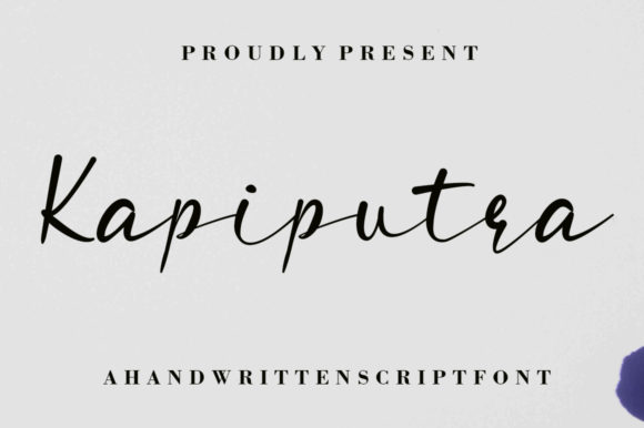 Kapiputra: A Script Font for Bold Campaigns