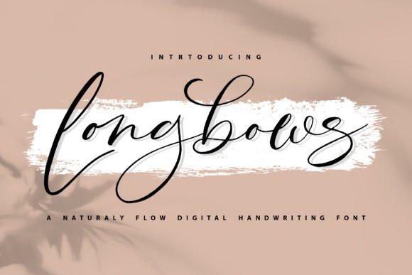 Longbows Font: Elevating Web Design with Script Typography