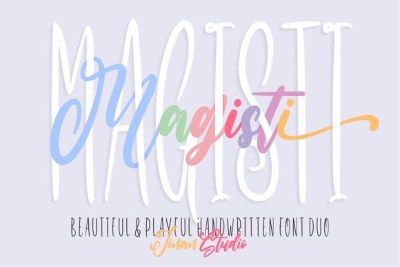 Magisti Duo: A Versatile Typeface for Modern Branding
