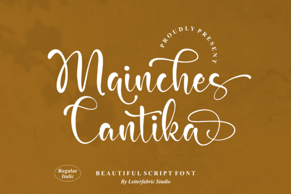 Mainches Cantika: A Script Font for Business Branding
