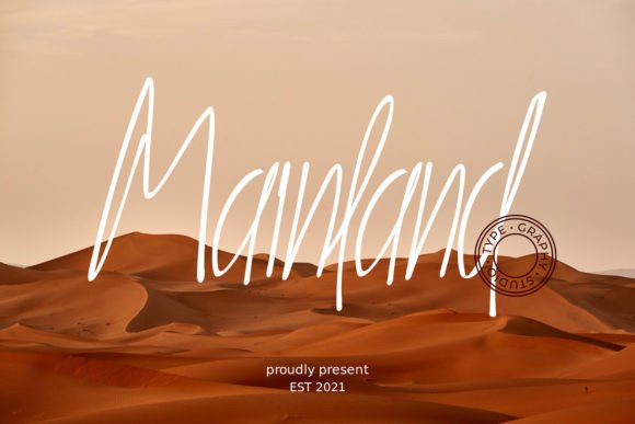Mainland Font Review: A Dazzling Script for Branding