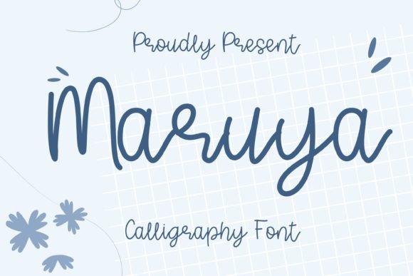 Maruya: A Script Font for Scroll-Stopping Design