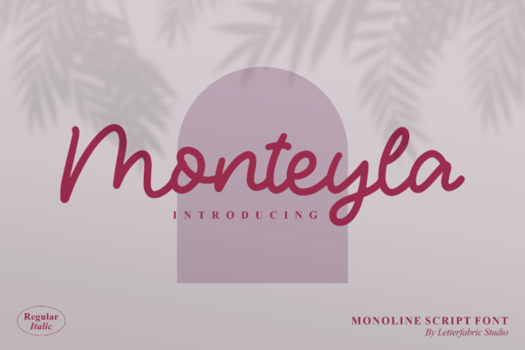 Monteyla: A Handwritten Typeface for Editorial Calm