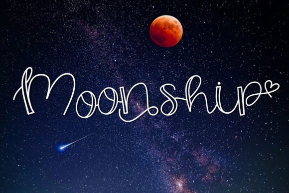 Moonship Font: A Playful Script for Branding