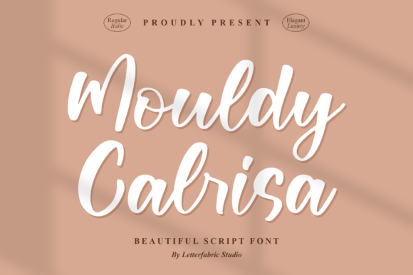 Mouldy Calrisa: A Script Font for Branding