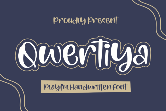 Qwertiya: A Playful Handwritten Font for Branding