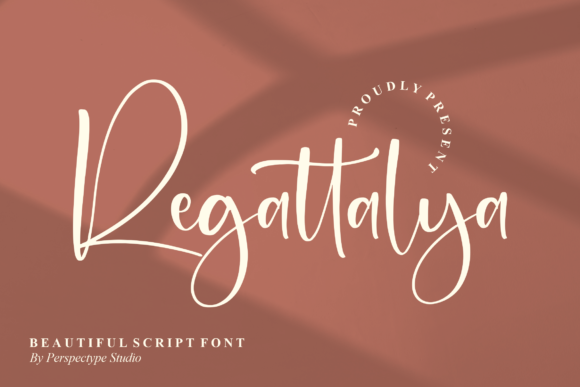 Regattalya: A Dainty Script Font for Editorial Design