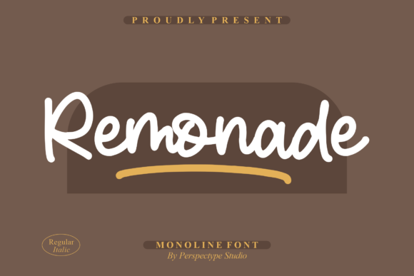 Remonade: A Versatile Script Font for Editorial Design