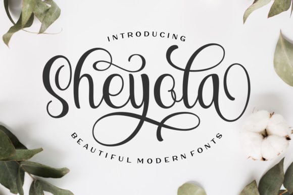 Sheyola: A Chic Script Font for Branding