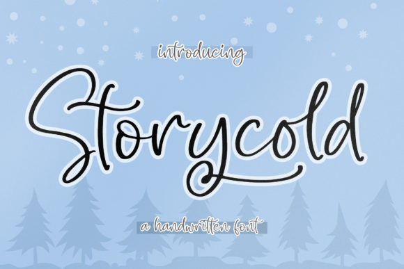Storycold: The Script Font for Modern Branding
