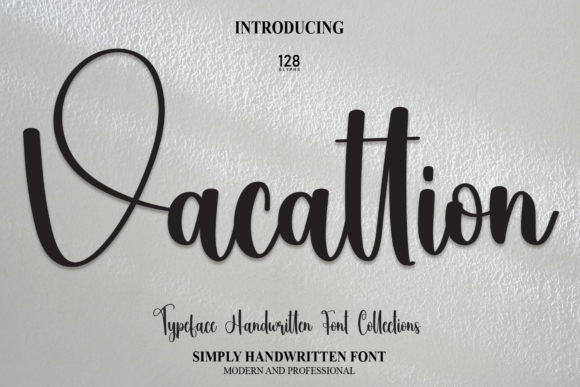 Vacattion: The Script Font for Makers