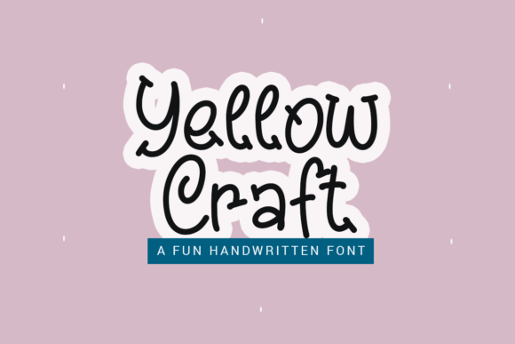 Yellow Craft Font: A Simple Brand Upgrade